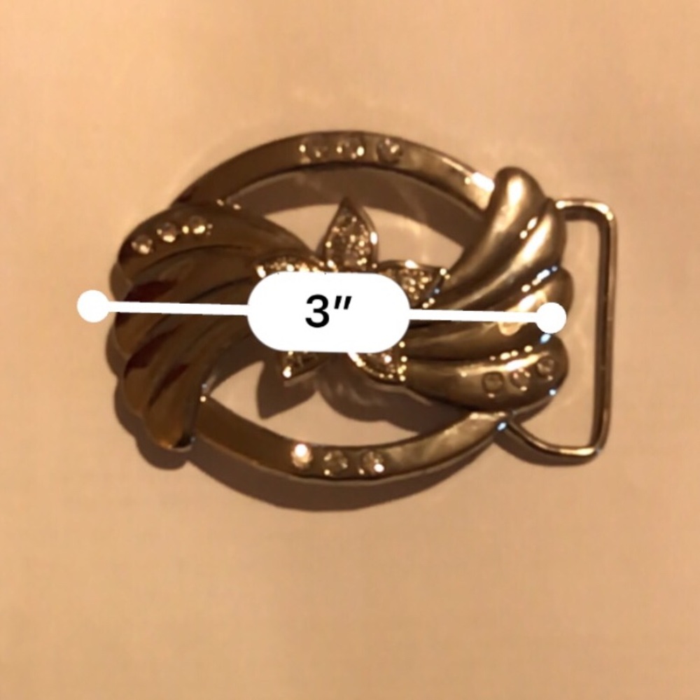 New rhinestone flower buckle - Picture 3 of 6